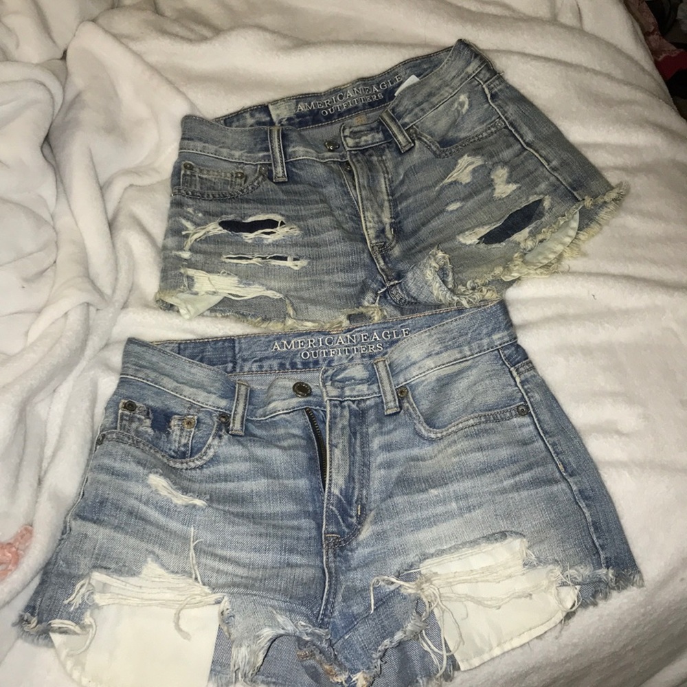 Bundle, High Waisted Denim Shorts